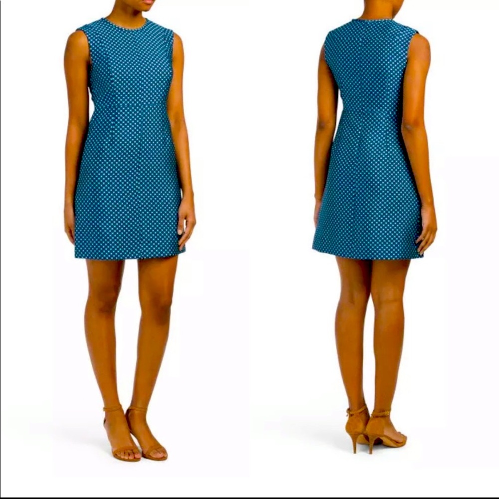 Diane Von Furstenburg Madyson blue dress